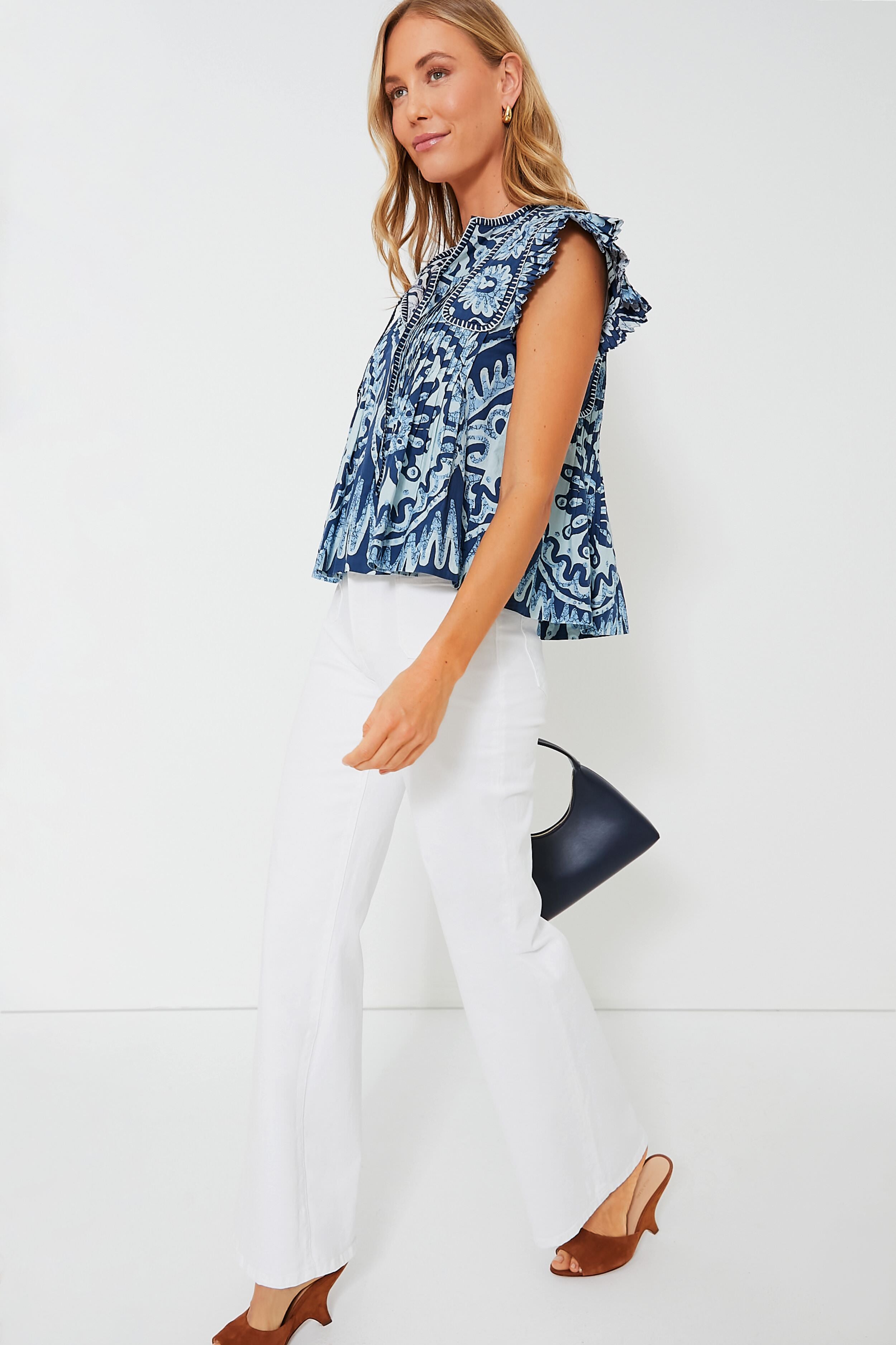Exclusive Charlough Flutter Sleeve Tank