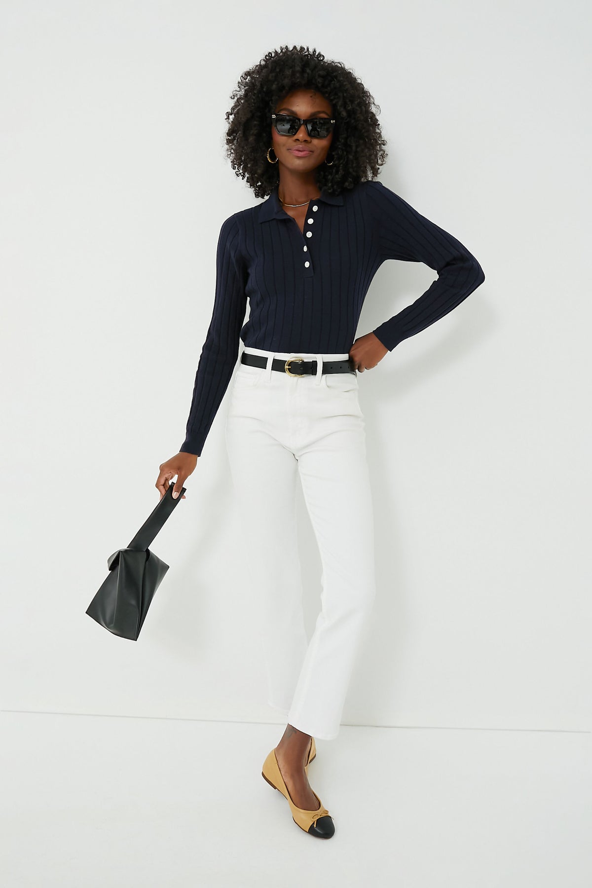 Navy Amanda Polo