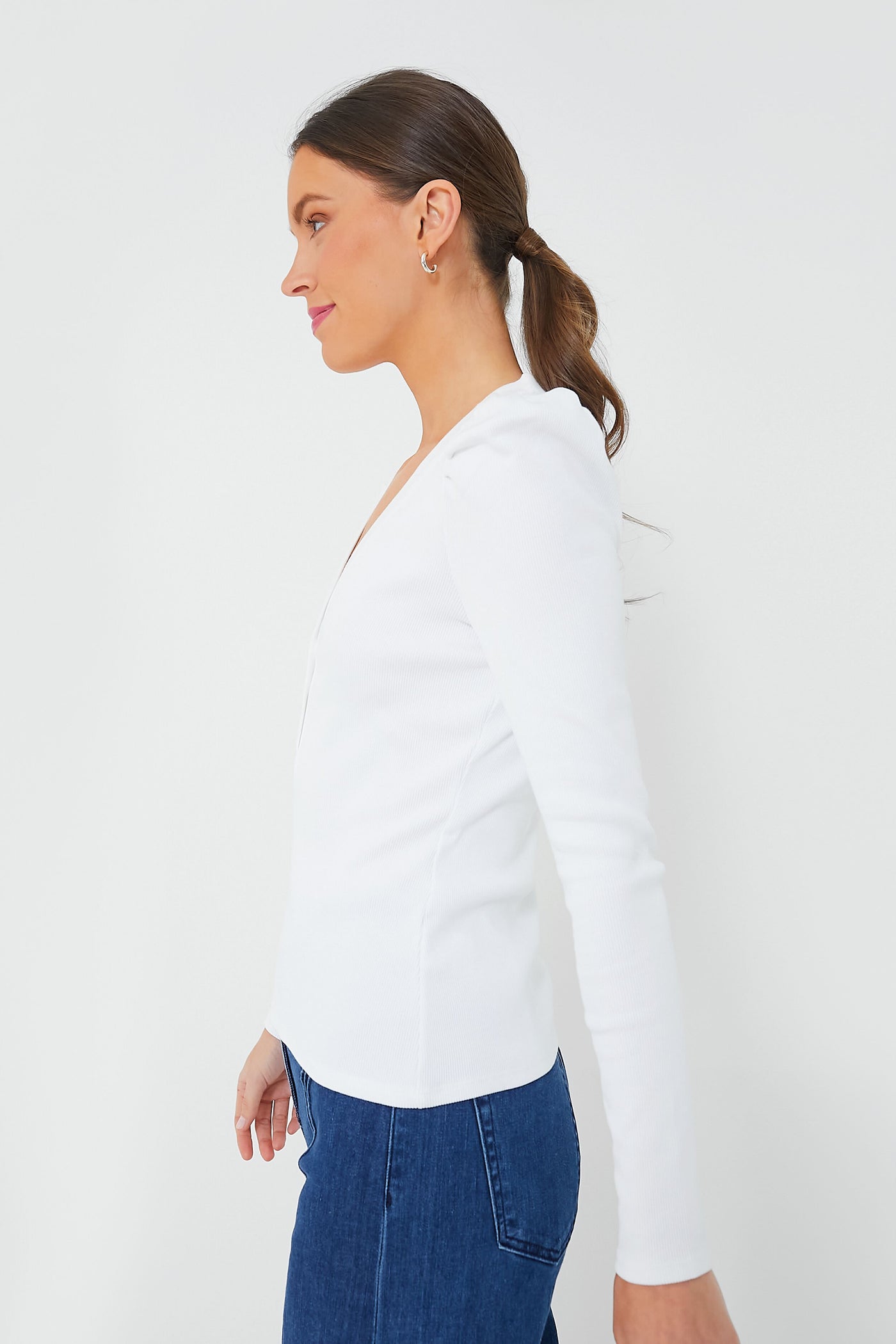 White Dekalb Top