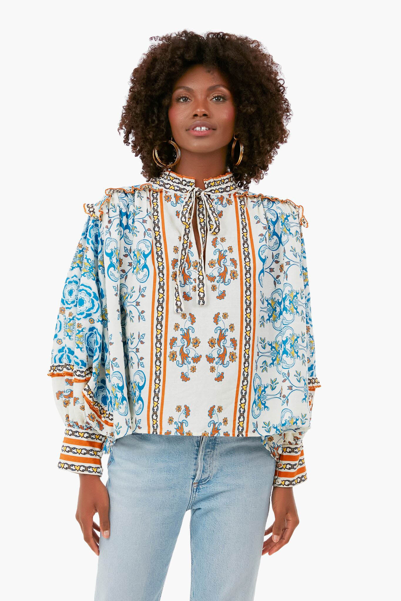 Celestial Fiore Blouse | Carolina K.