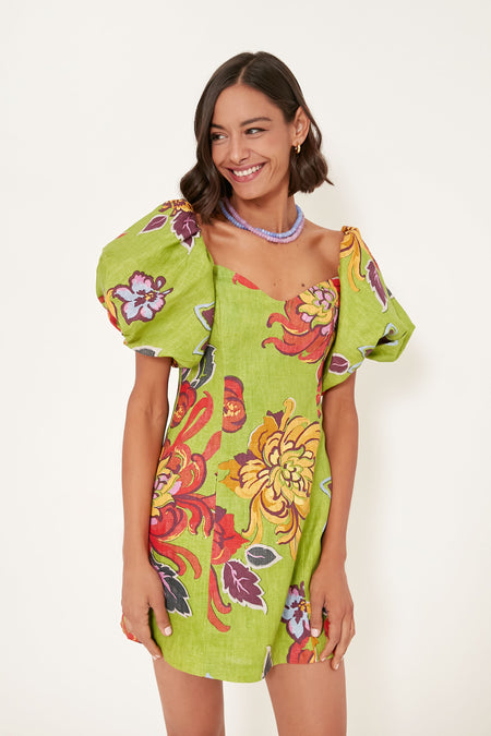 Green Lanai Dali Dress