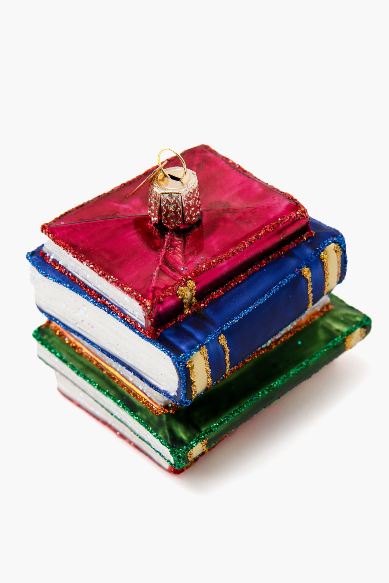 Stack of Books Ornament