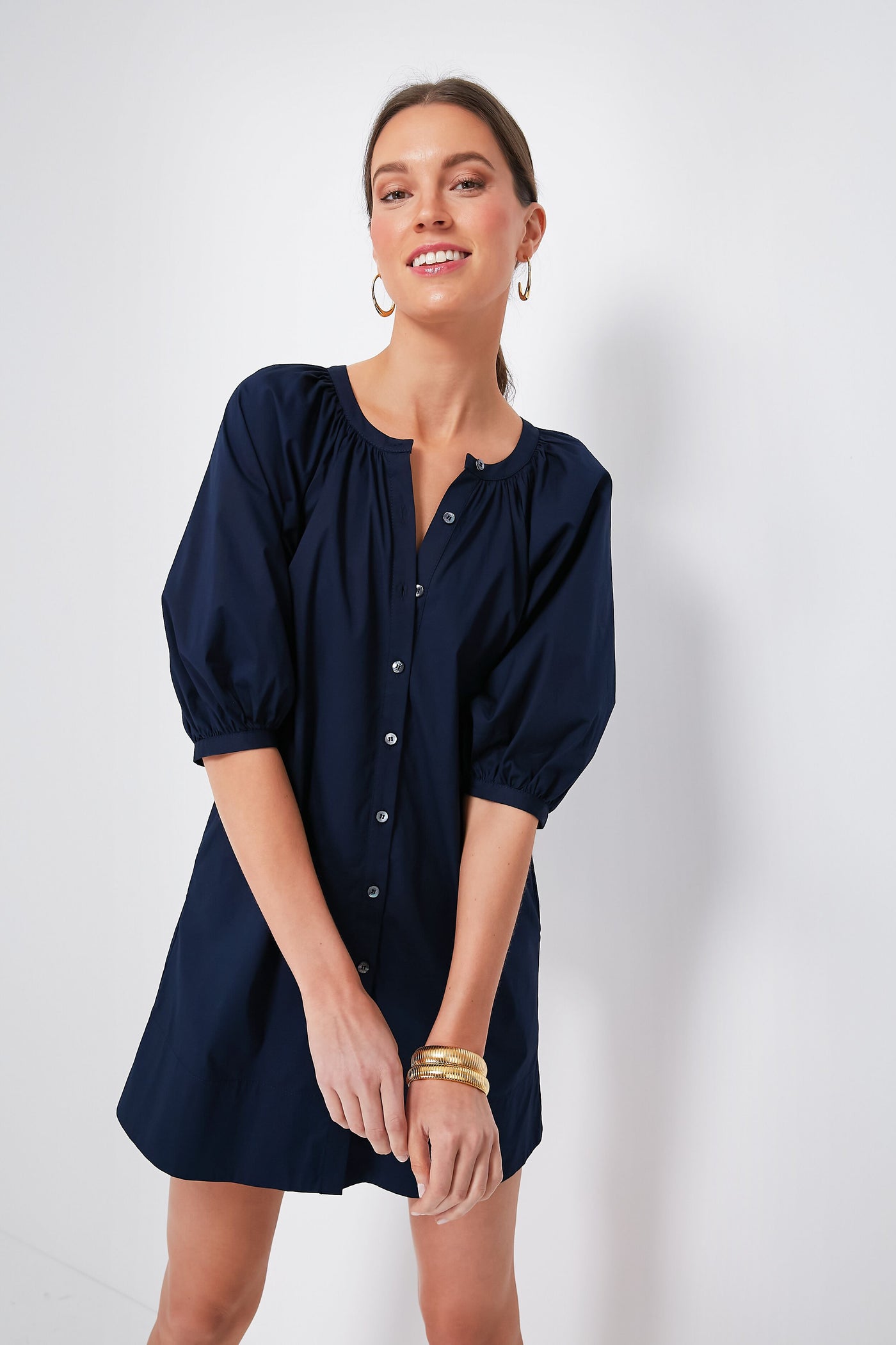 staud mini vincent dress black STAUD, Mini Vincent Dress in Black, Size XL