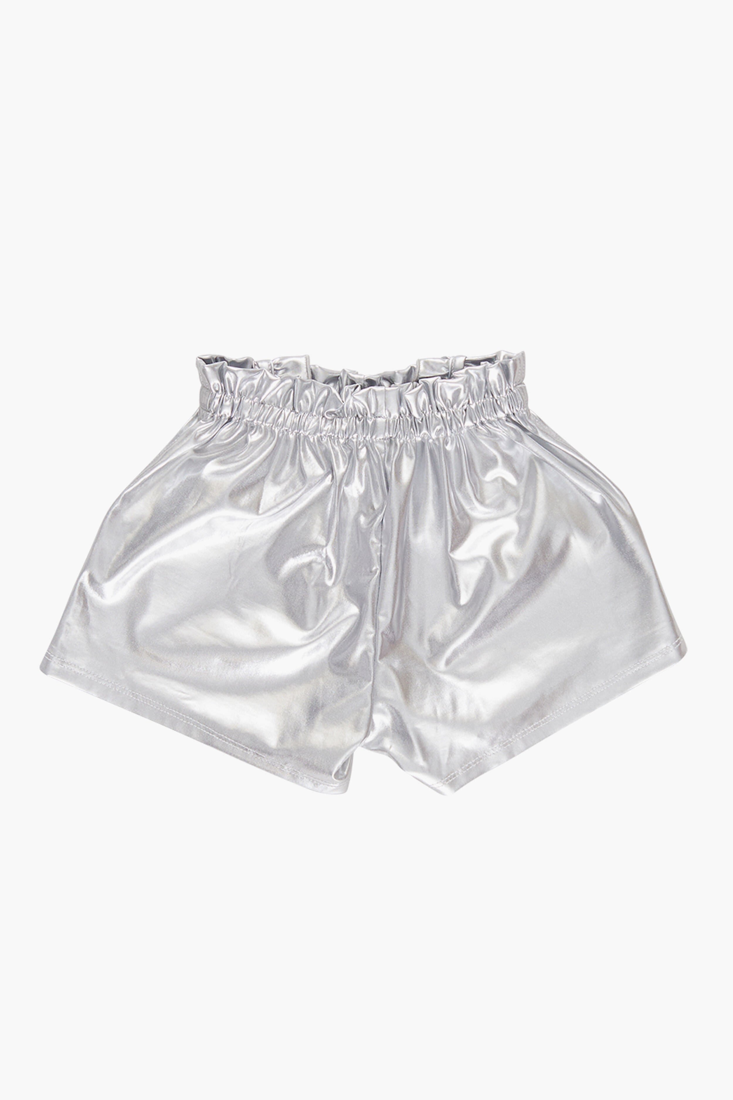 Silver Lame Theodore Short