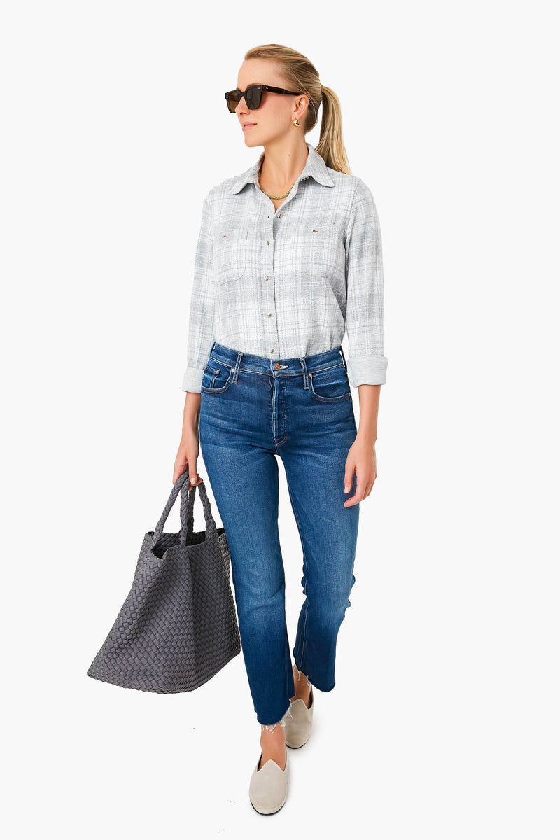 Winter Clouds Plaid Legend Sweater Shirt