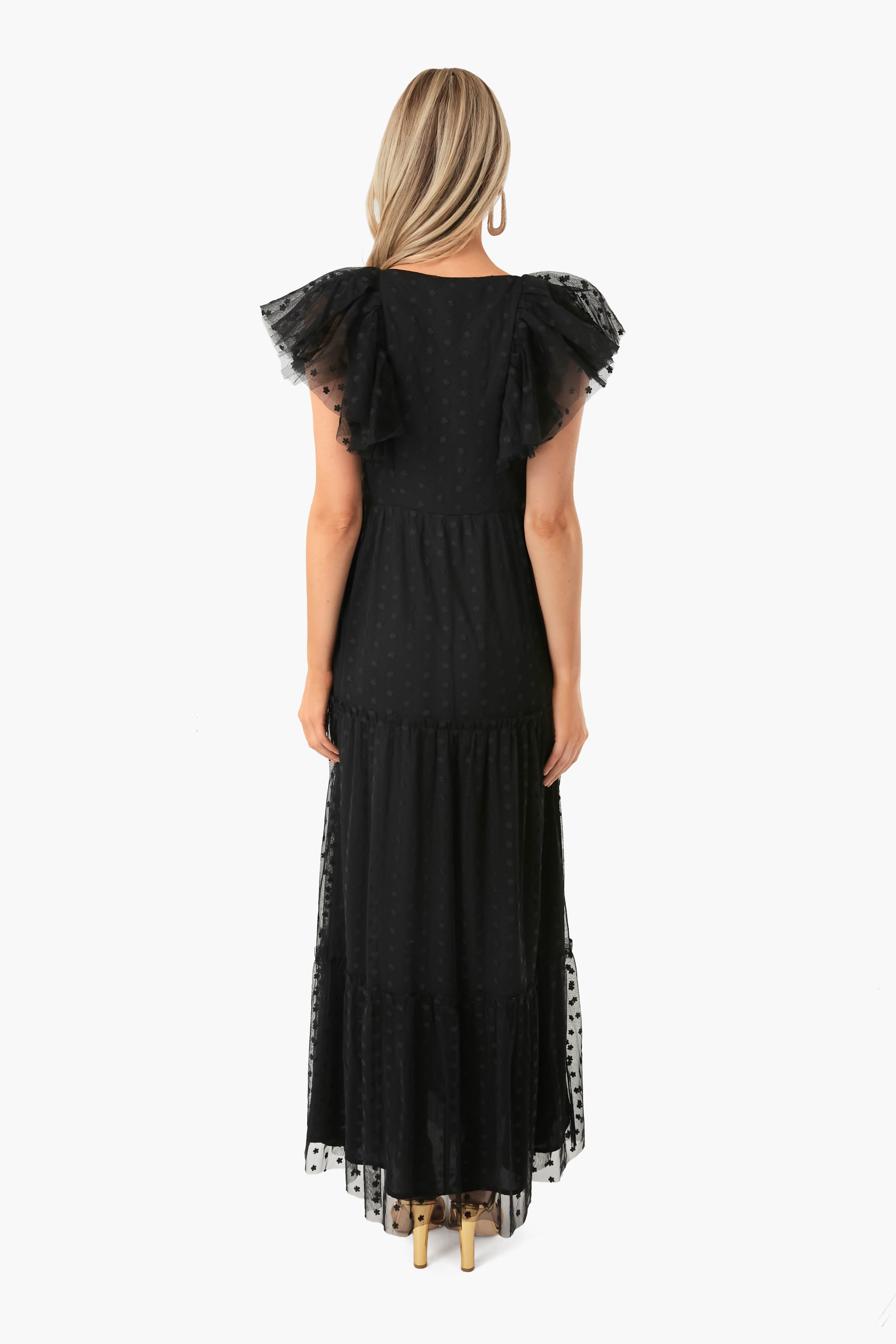 Black Onyx Tulle Giselle Gown | Tuckernuck