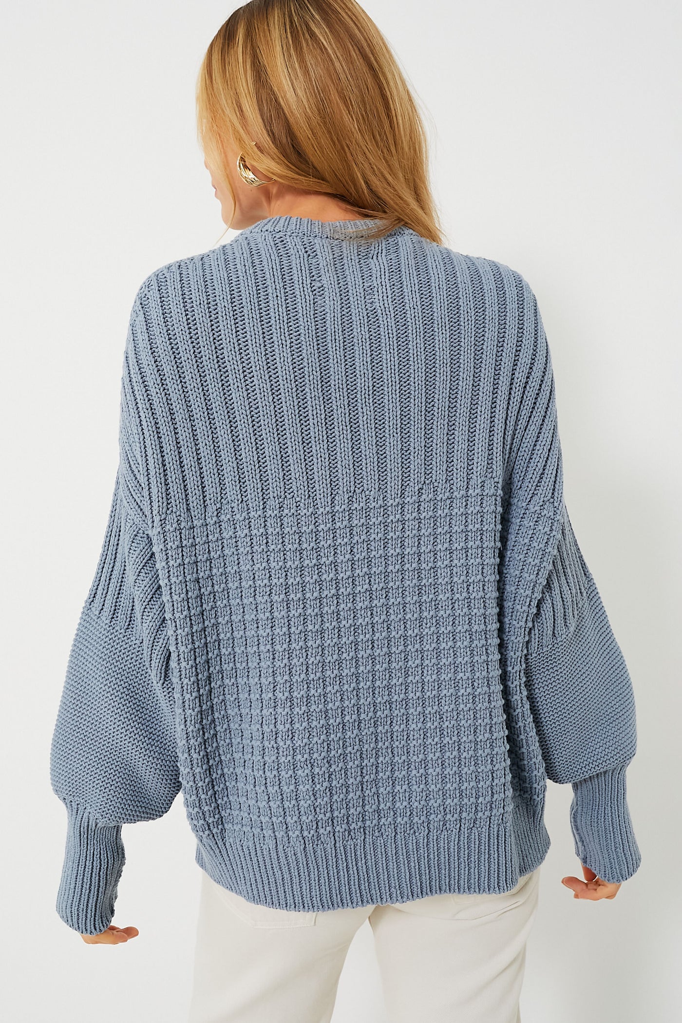 Dusty Blue Delcia Sweater