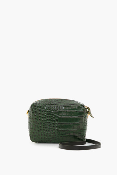 CLARE V. Women’s Midi Sac Croc Snakeskin Print Leather Crossbody Bag $335+  NEW