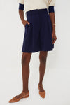 Navy Long Luisa Shorts