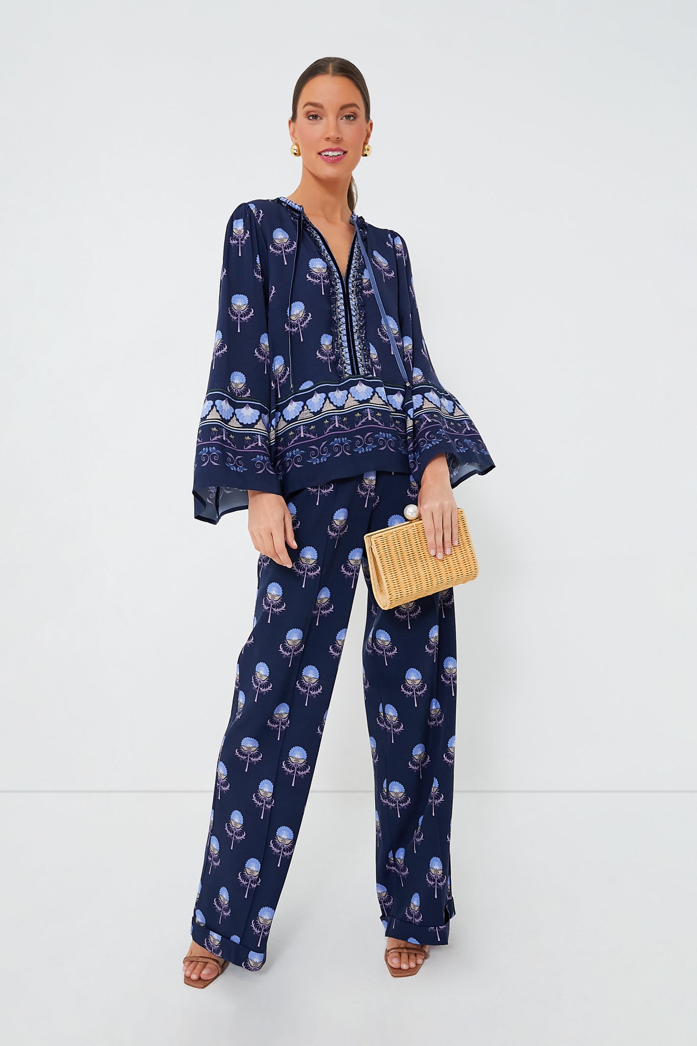 Dark Blue Tess Top