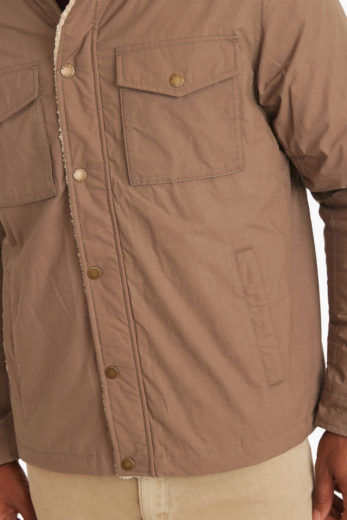 Marine layer hotsell waxed jacket