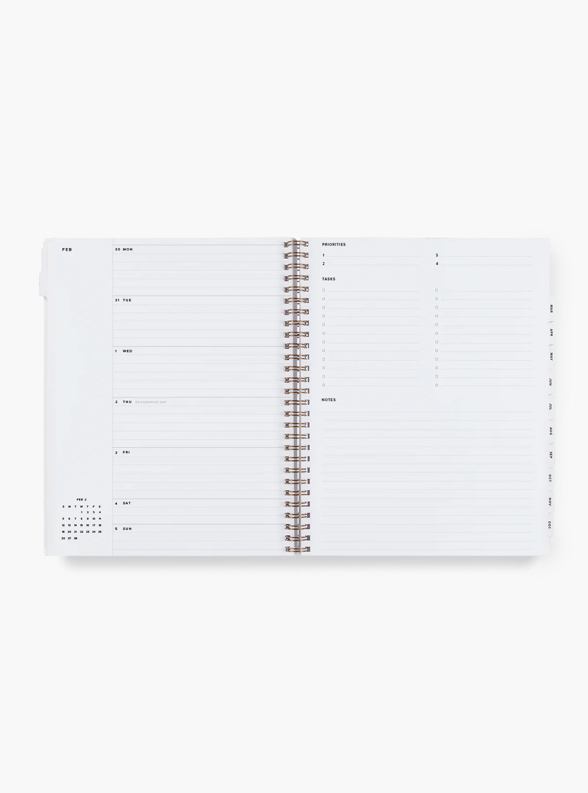 Fern Green 2023 Yearly Task Planner