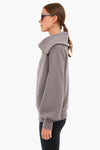 Deep Charcoal Vine Half Zip