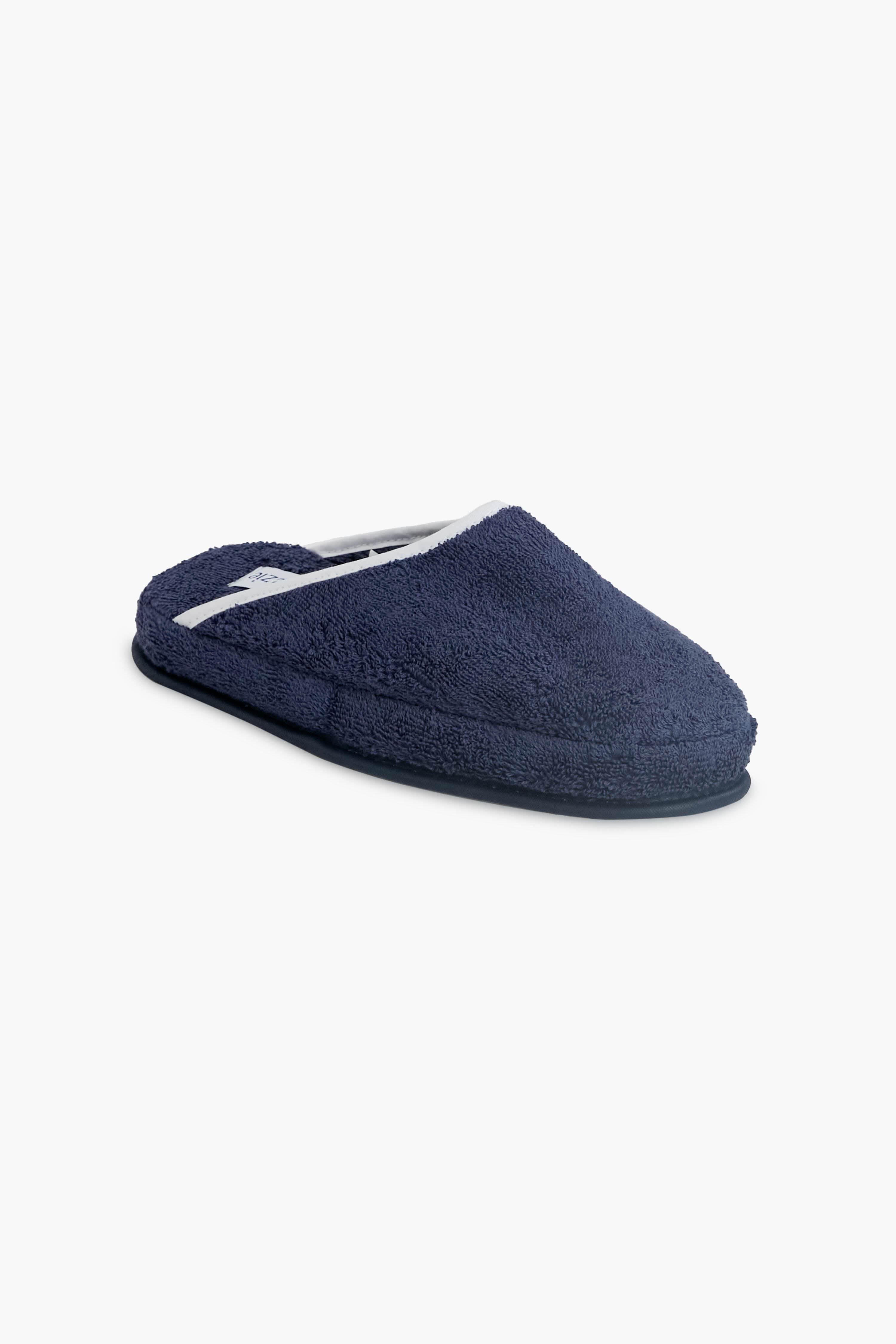 Charvet Suede Slippers in Blue | Lyst
