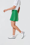 Green Piped 15 Inch Renee Golf Skirt