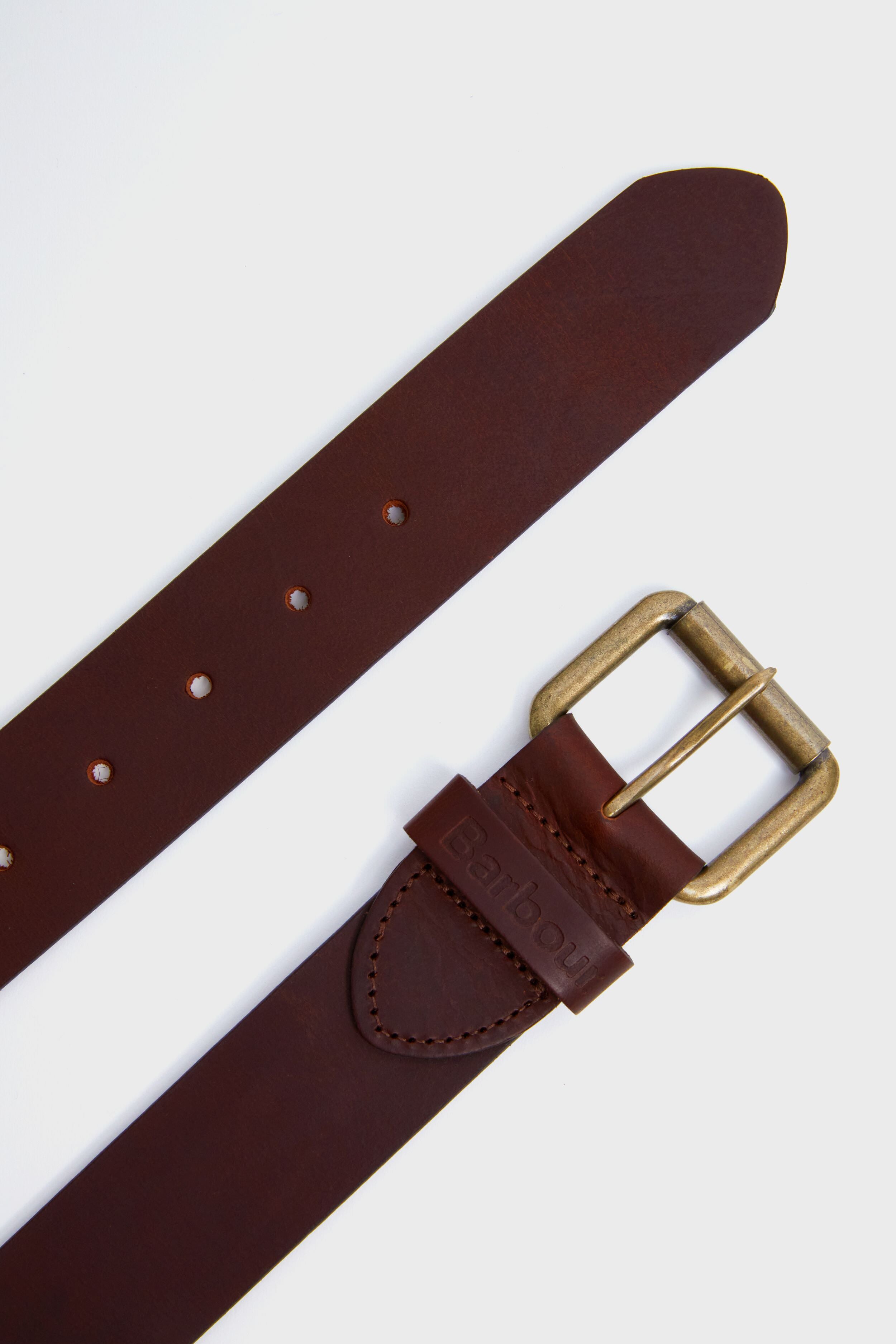 Barbour sale brown belt