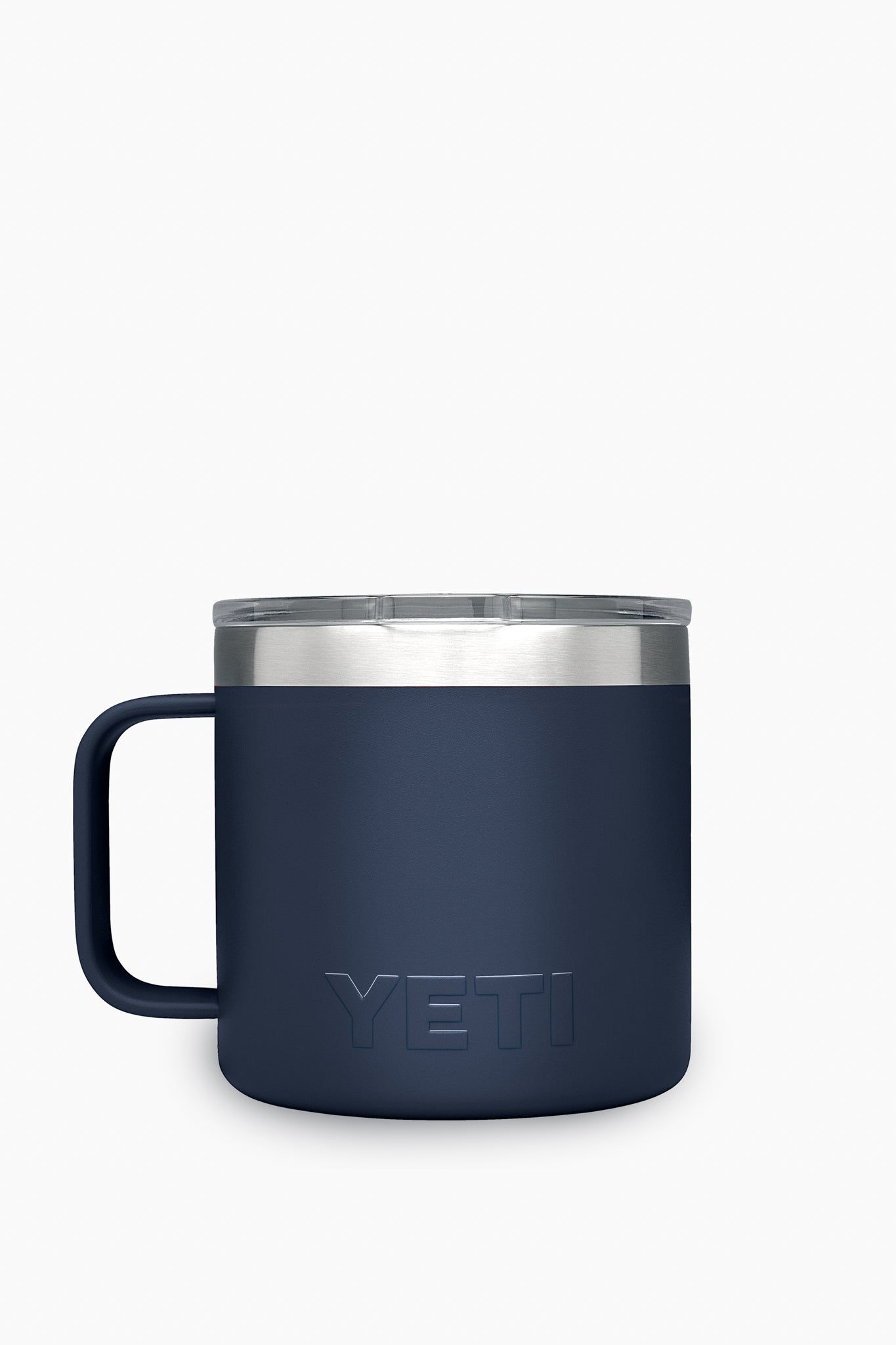 Navy Rambler 14oz Mug with MagSlider Lid