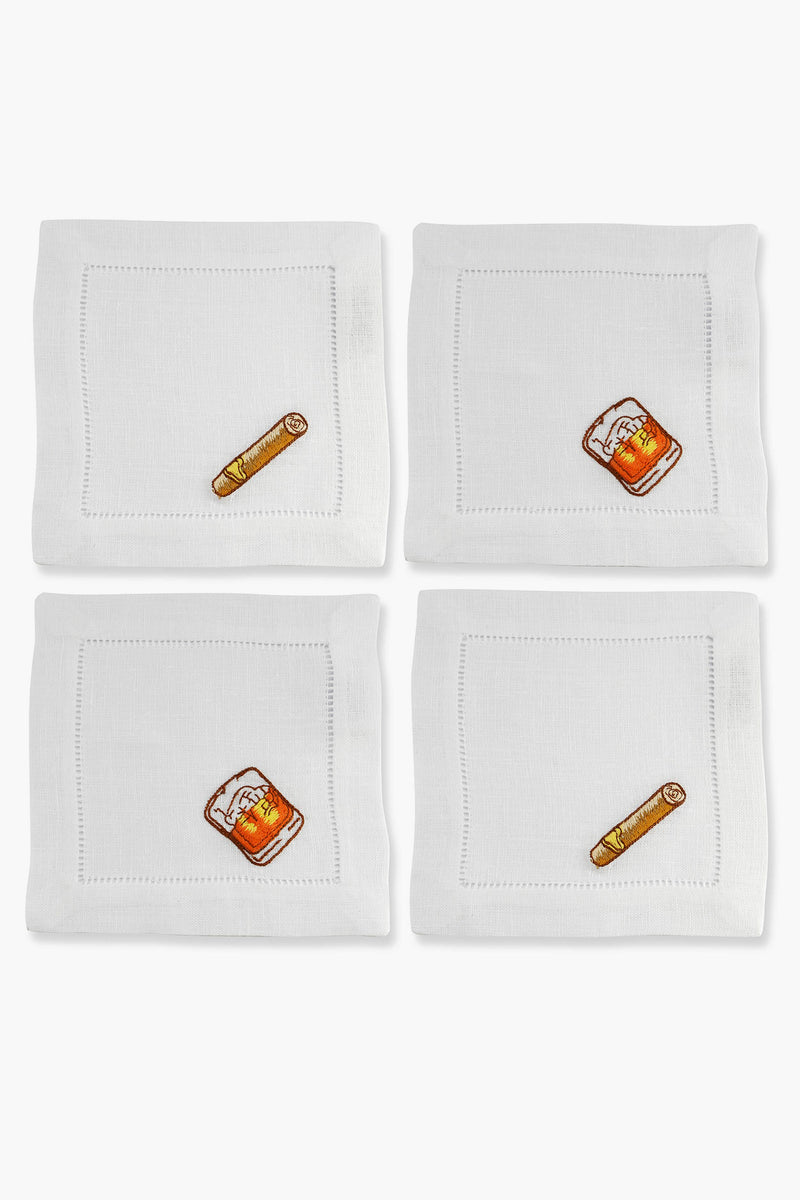 Gentleman's Cocktail Napkins