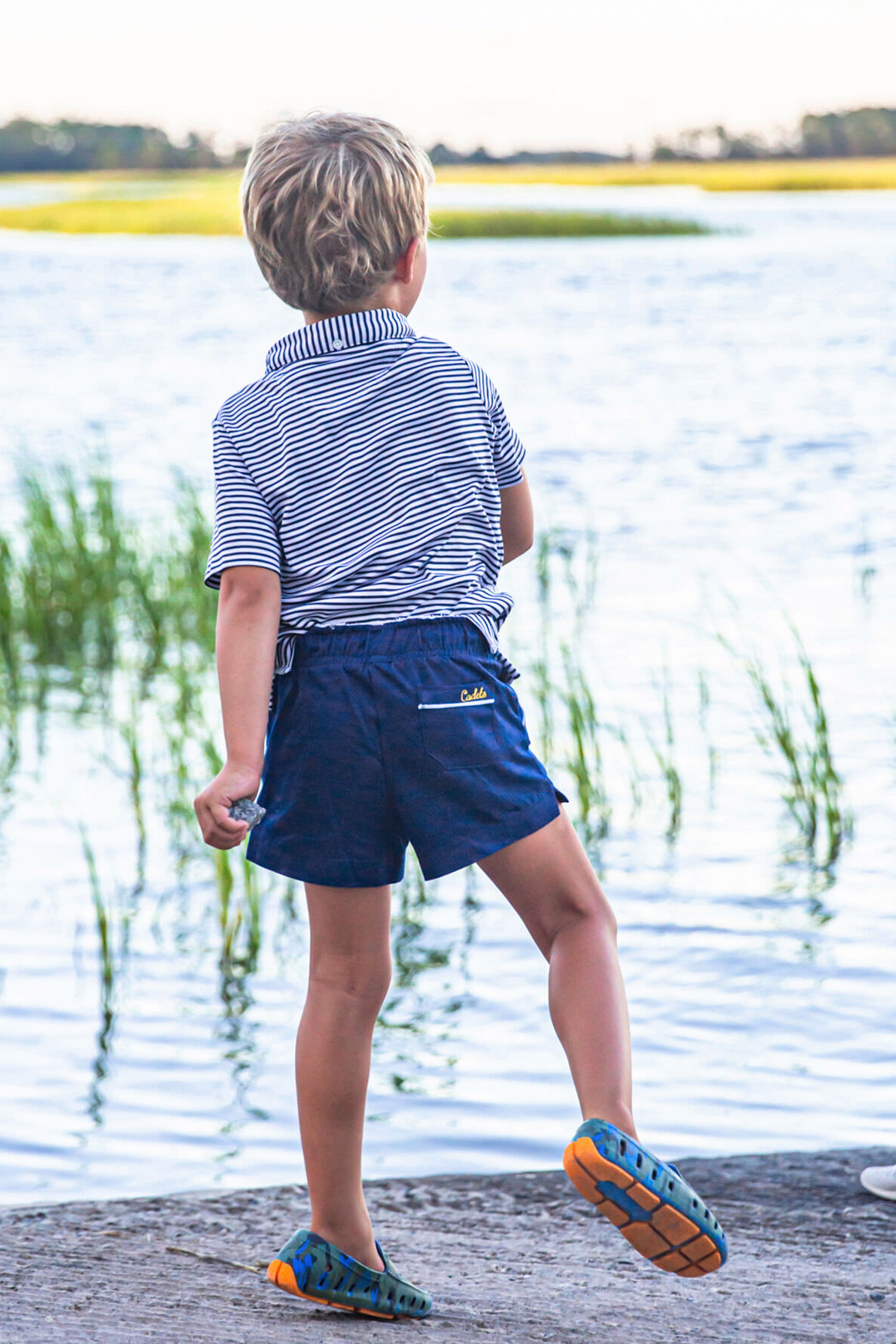 Navy Grayson Shorts