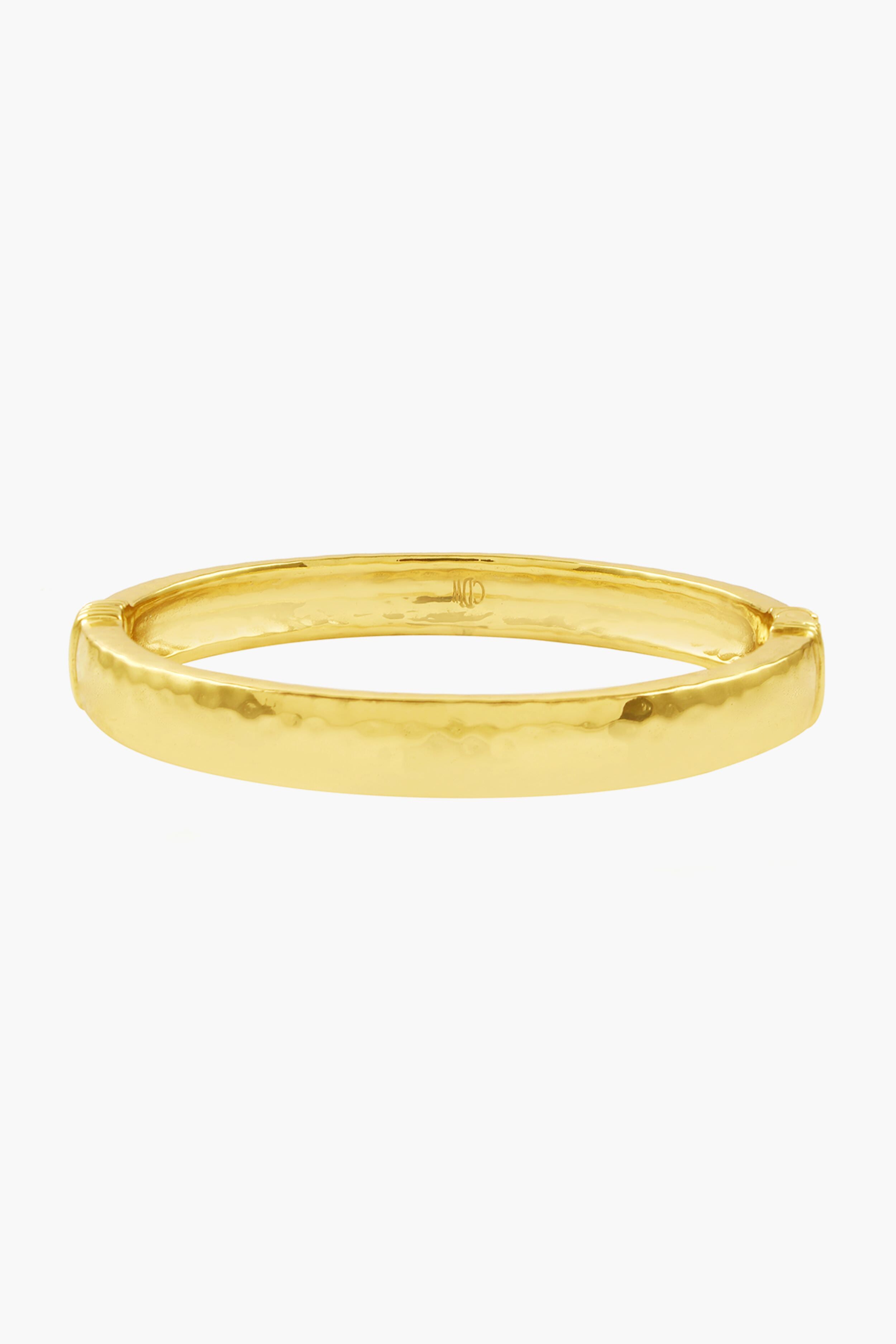 Cleopatra Oval Hinged Bangle