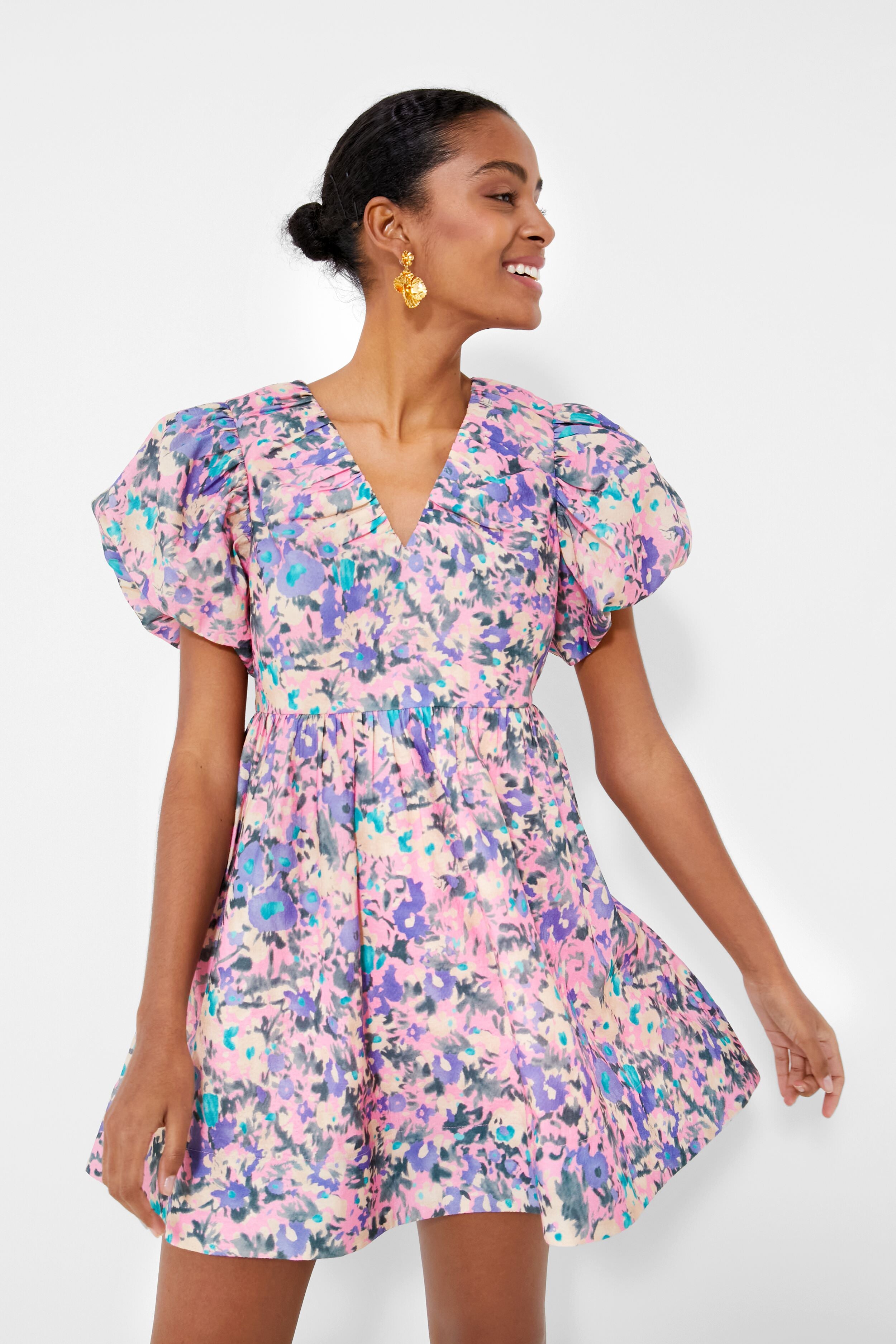 Pink Floral Sheila Mini Dress | Hyacinth House | Tuckernuck