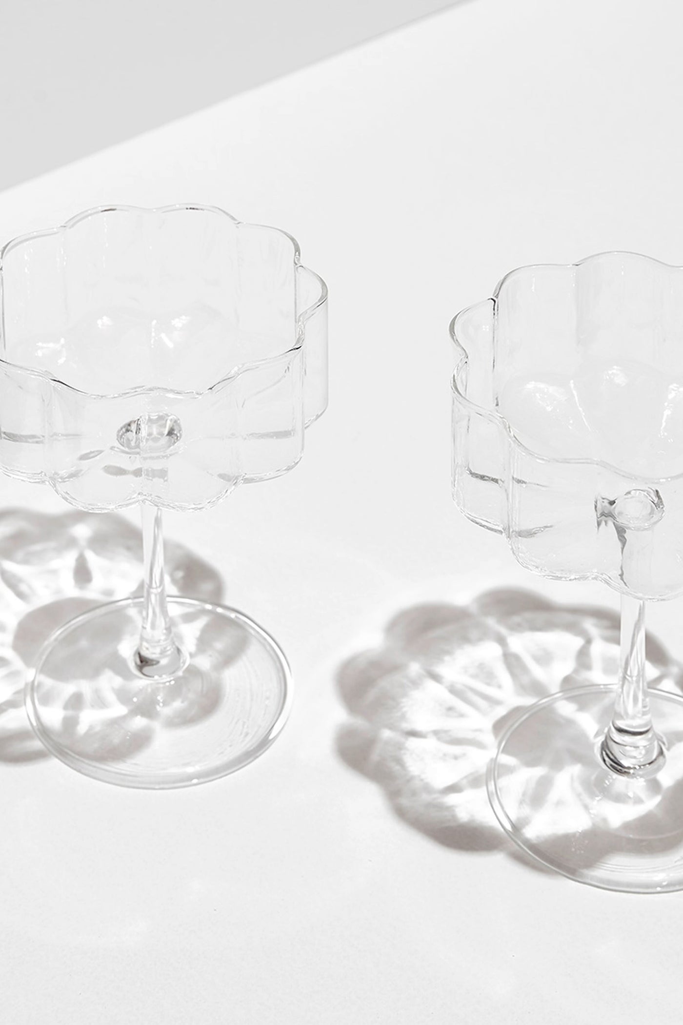 Clear Wave Coupes (Set of 2)