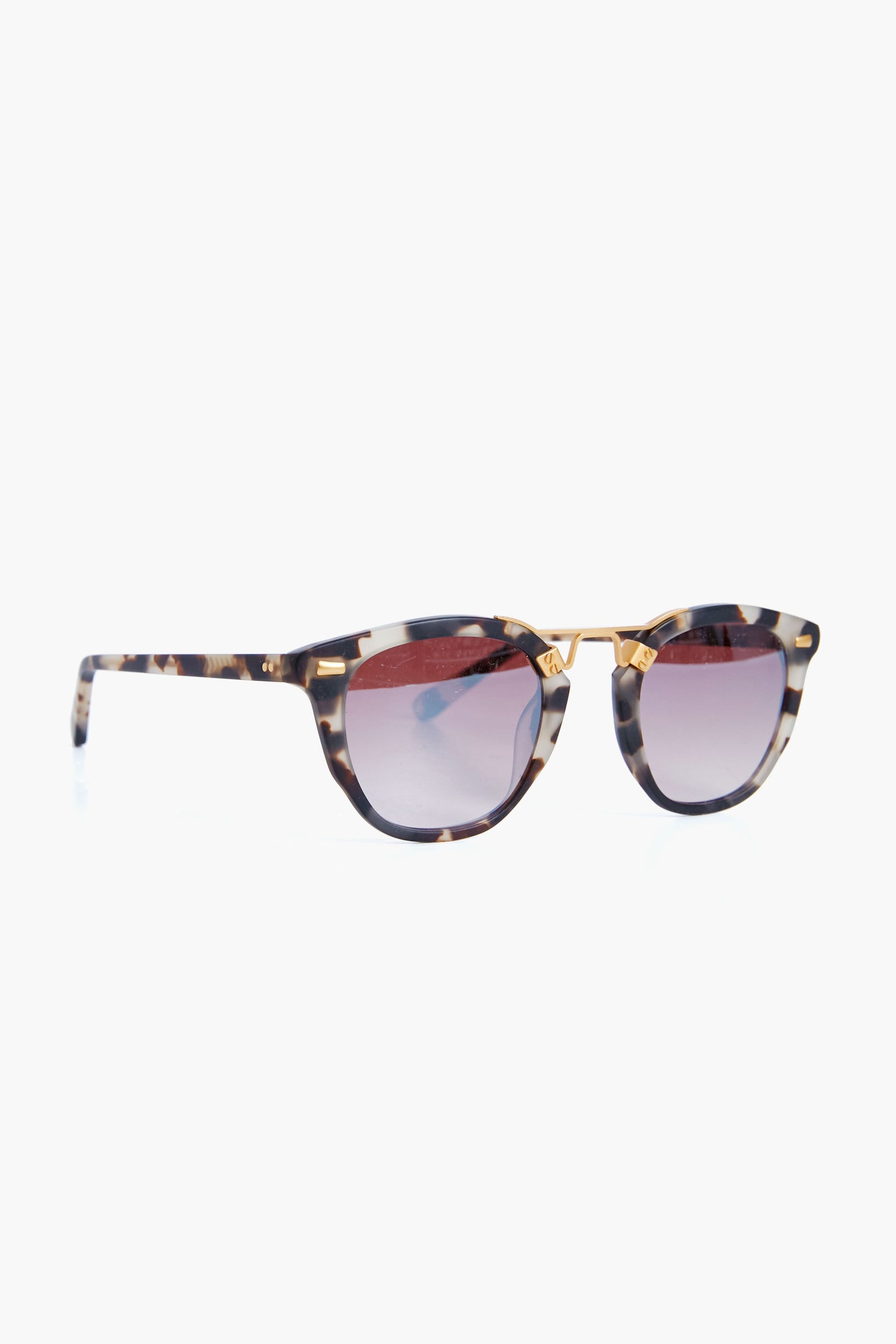 Matte Malt Mirrored 24K Beau Sunglasses