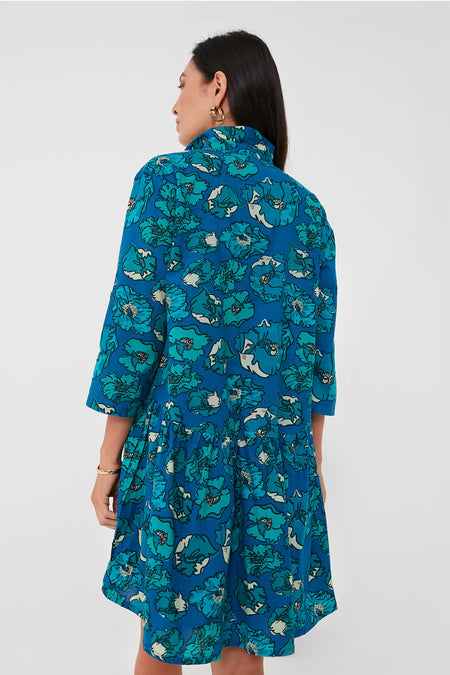 Exclusive Blue Guadalupe Deauville Dress