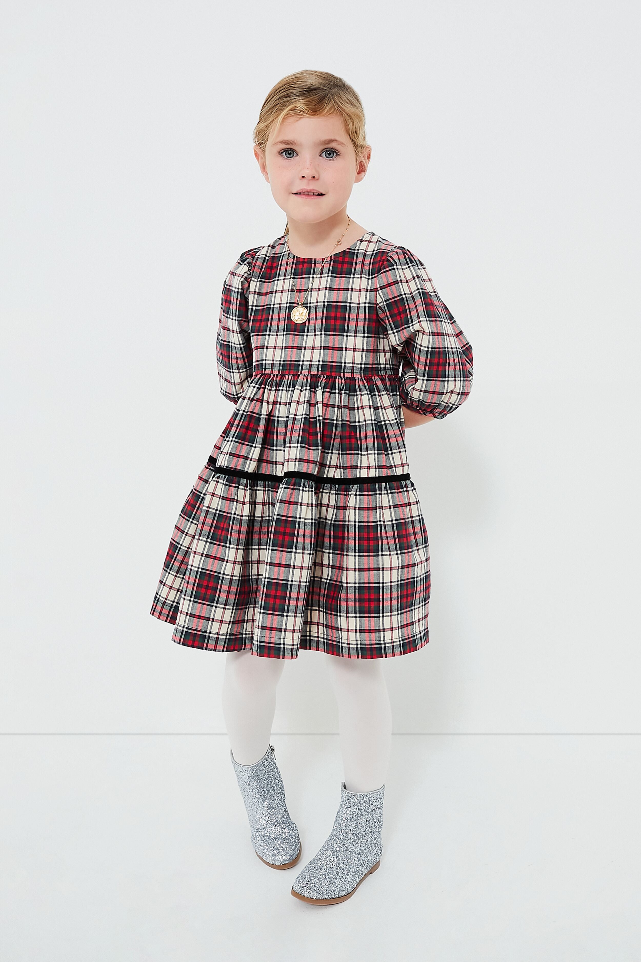 andmary Leila knit mini dress - ワンピース