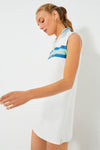 Lisbon Stripe Pique Cadwell Tennis Dress