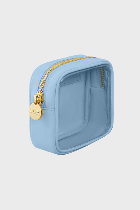 Periwinkle Classic Clear Mini Pouch
