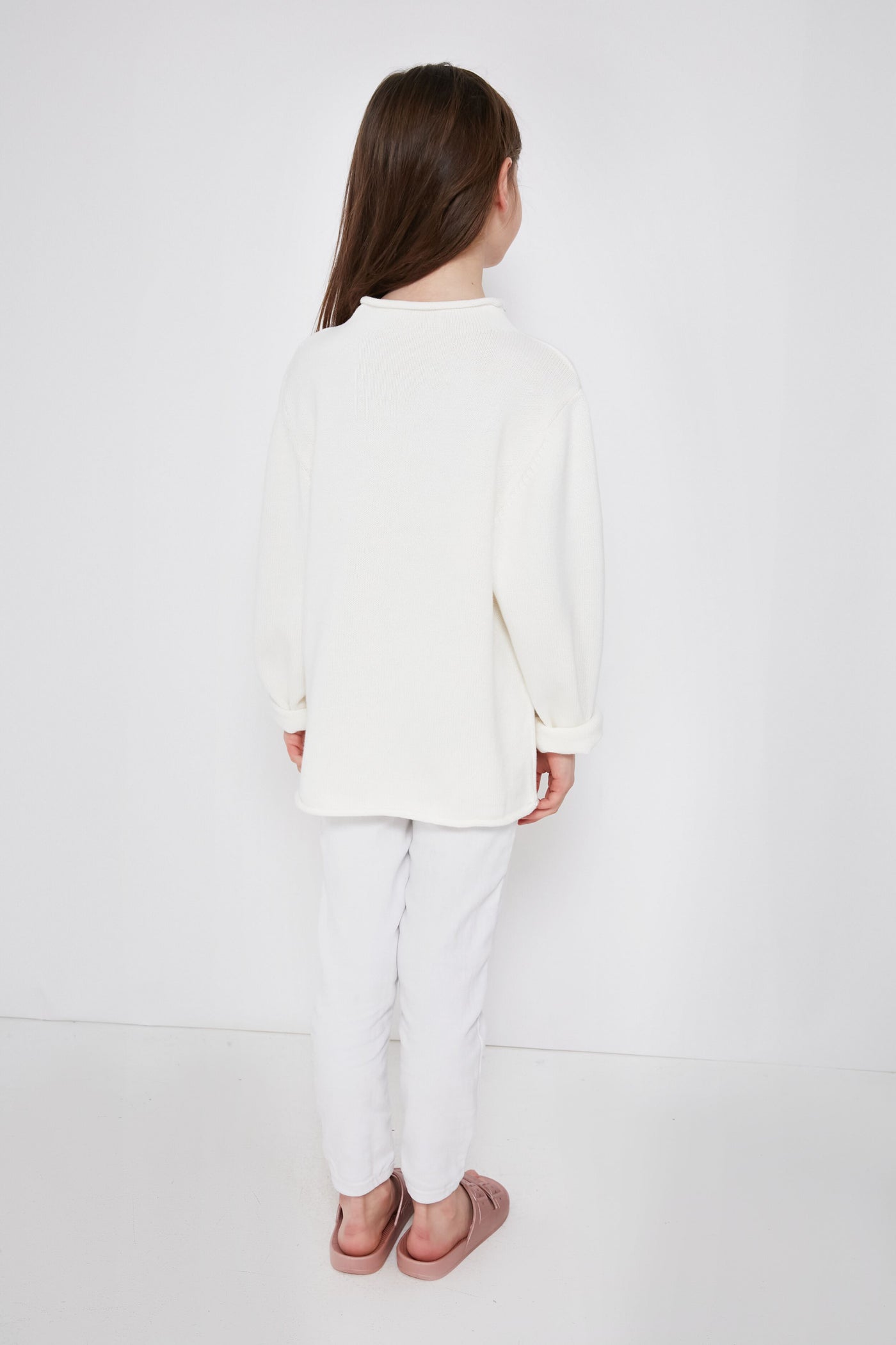 Kid's Ivory Americana Sweater