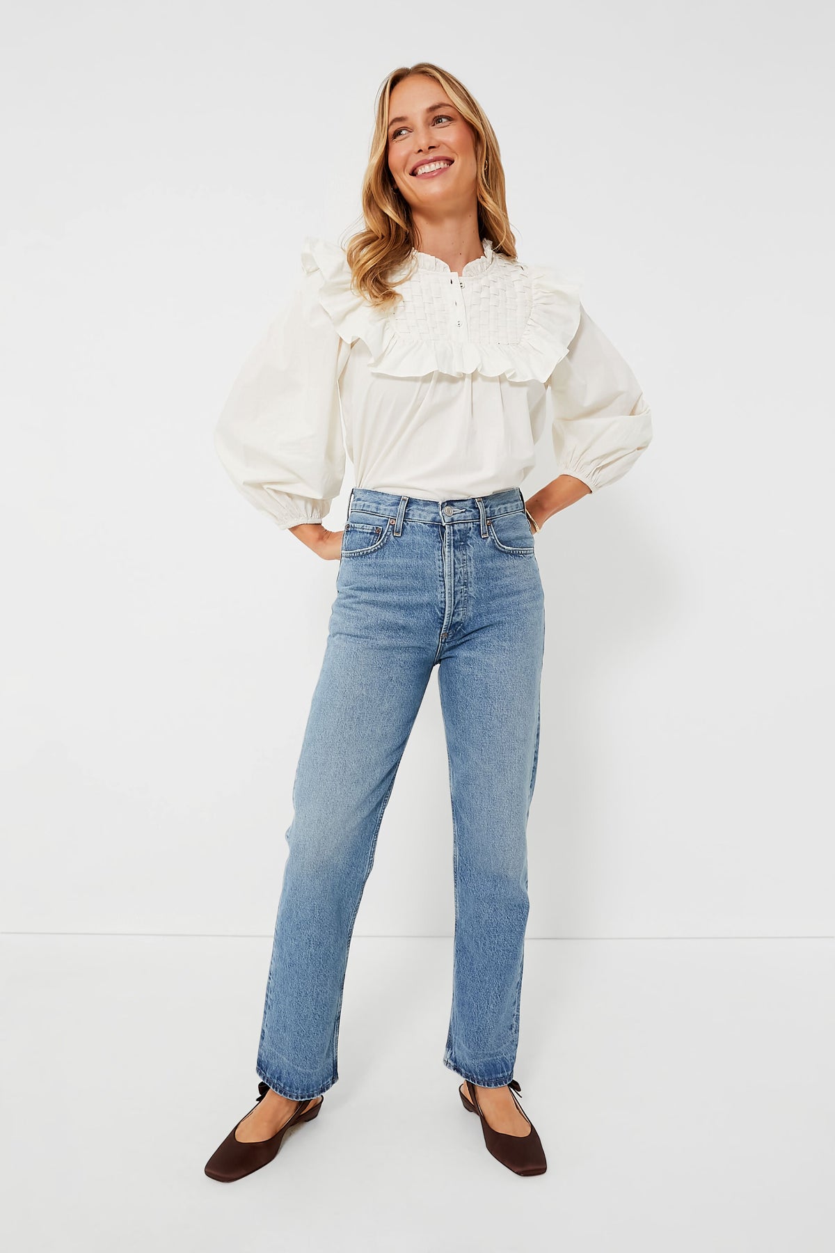 Ivory Vivienne Blouse