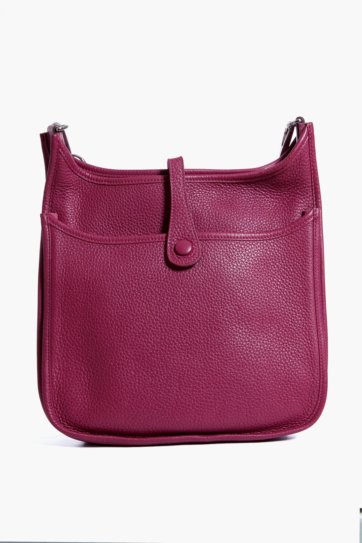 Hermes Purple Clemence Evelyn III PM