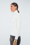 Winter White Andover Ribbed Turtleneck