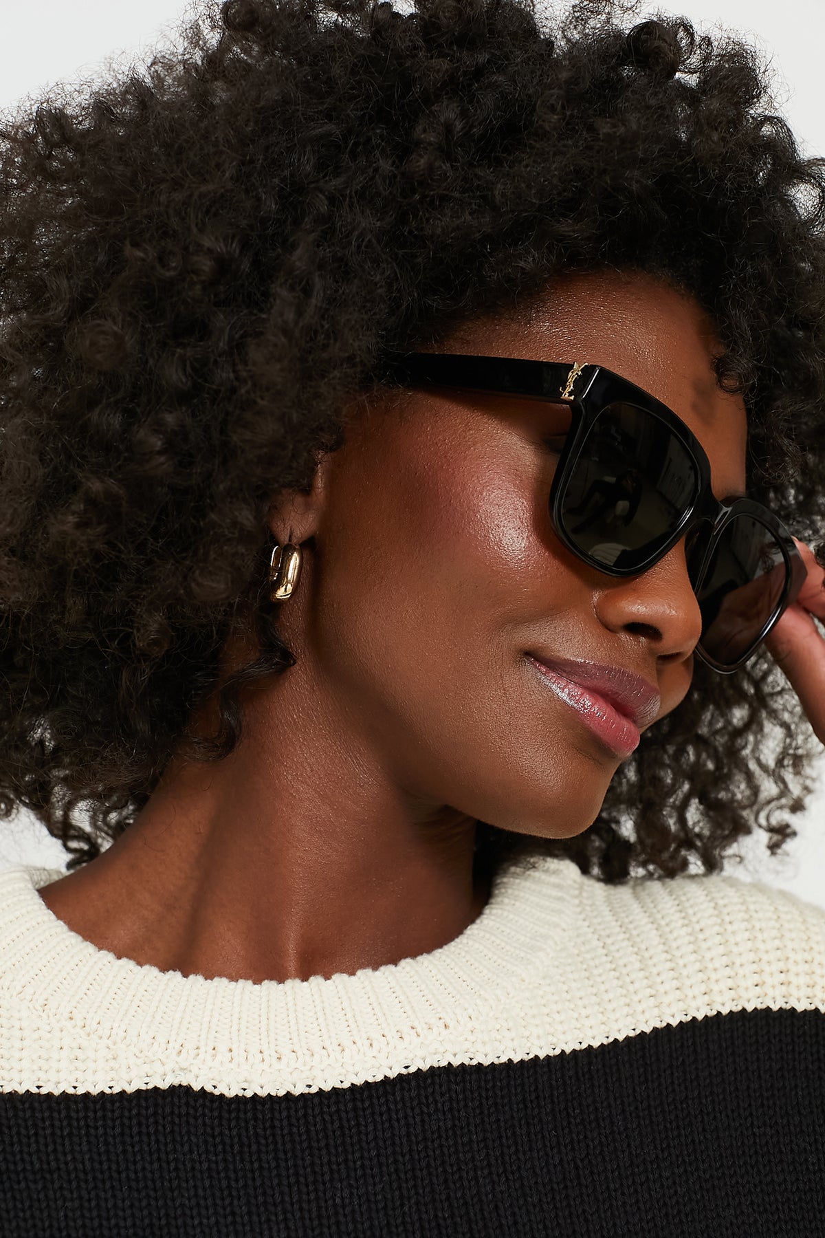 Black Square Sunglasses