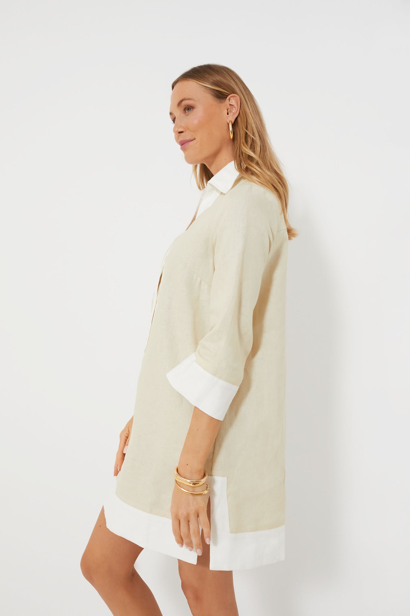 Champagne Collier Dress