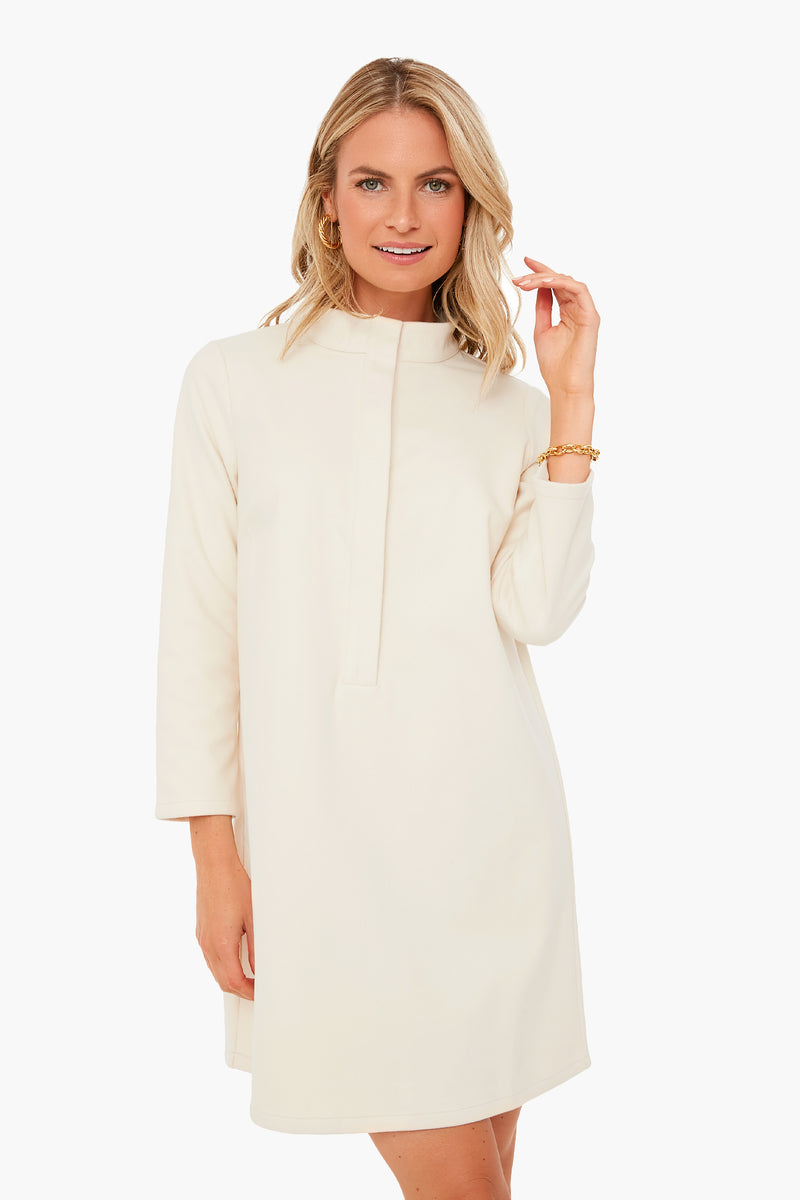 Winter White Avery Dress