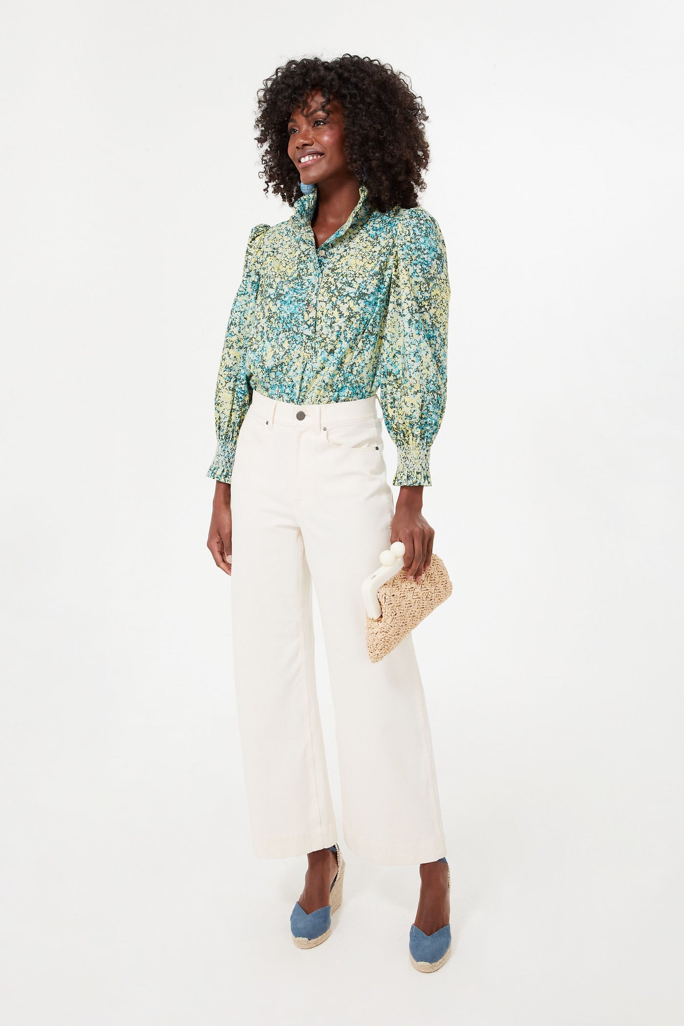 Natural Mina Clutch