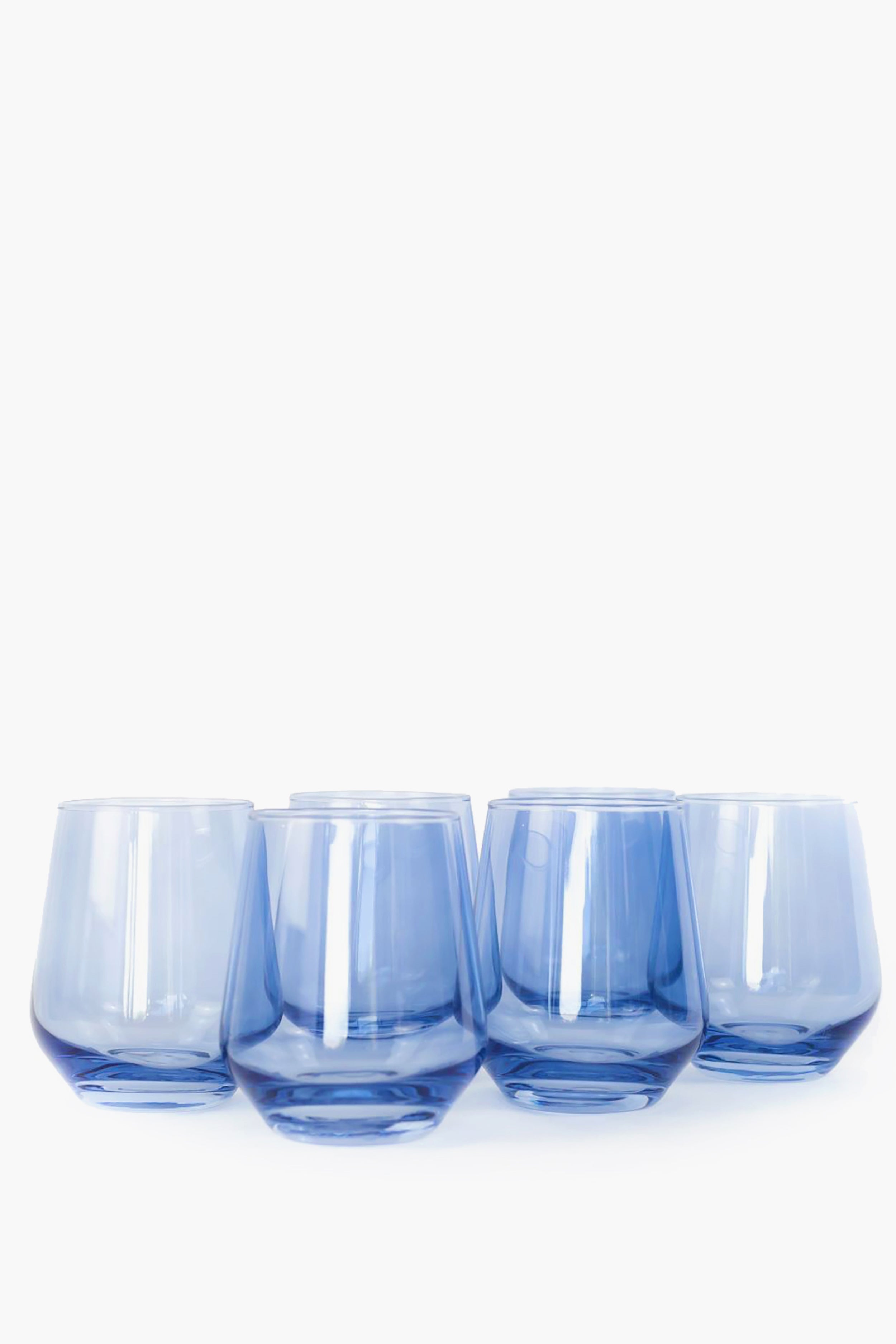 Vintage Set of Six Thick Stem Wine Glasses – Oak Nashville