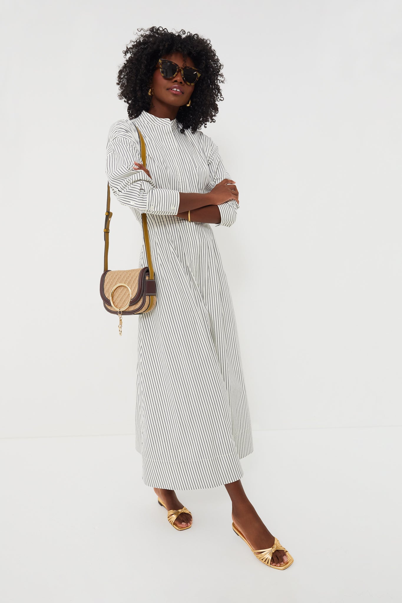 Straw Beige Mara Crossbody