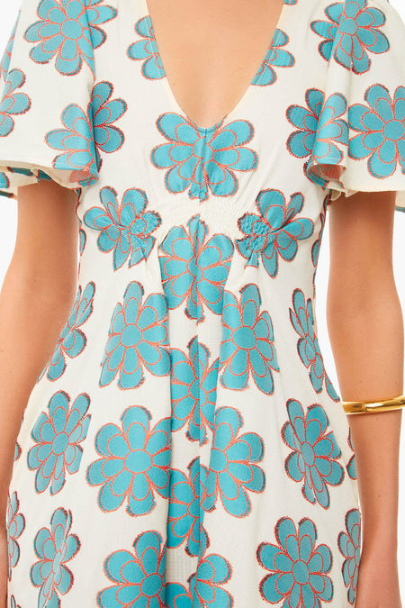 Daisy Turquoise Proper Dress