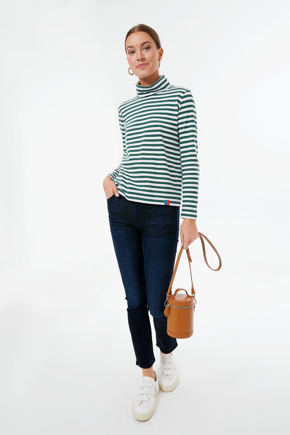 The Forest and Cream Turtleneck