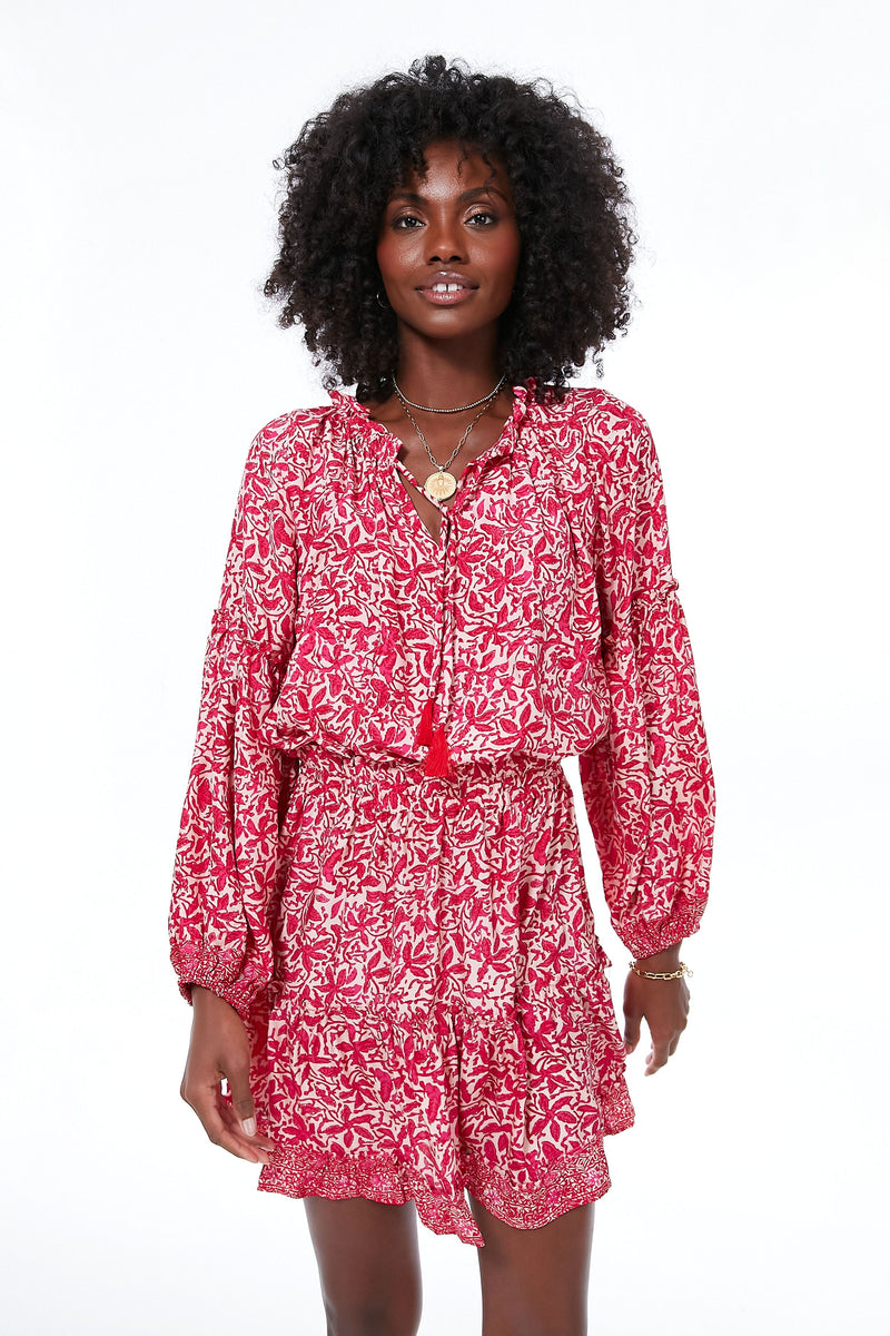 Gloriosa Flamingo Maggie Dress