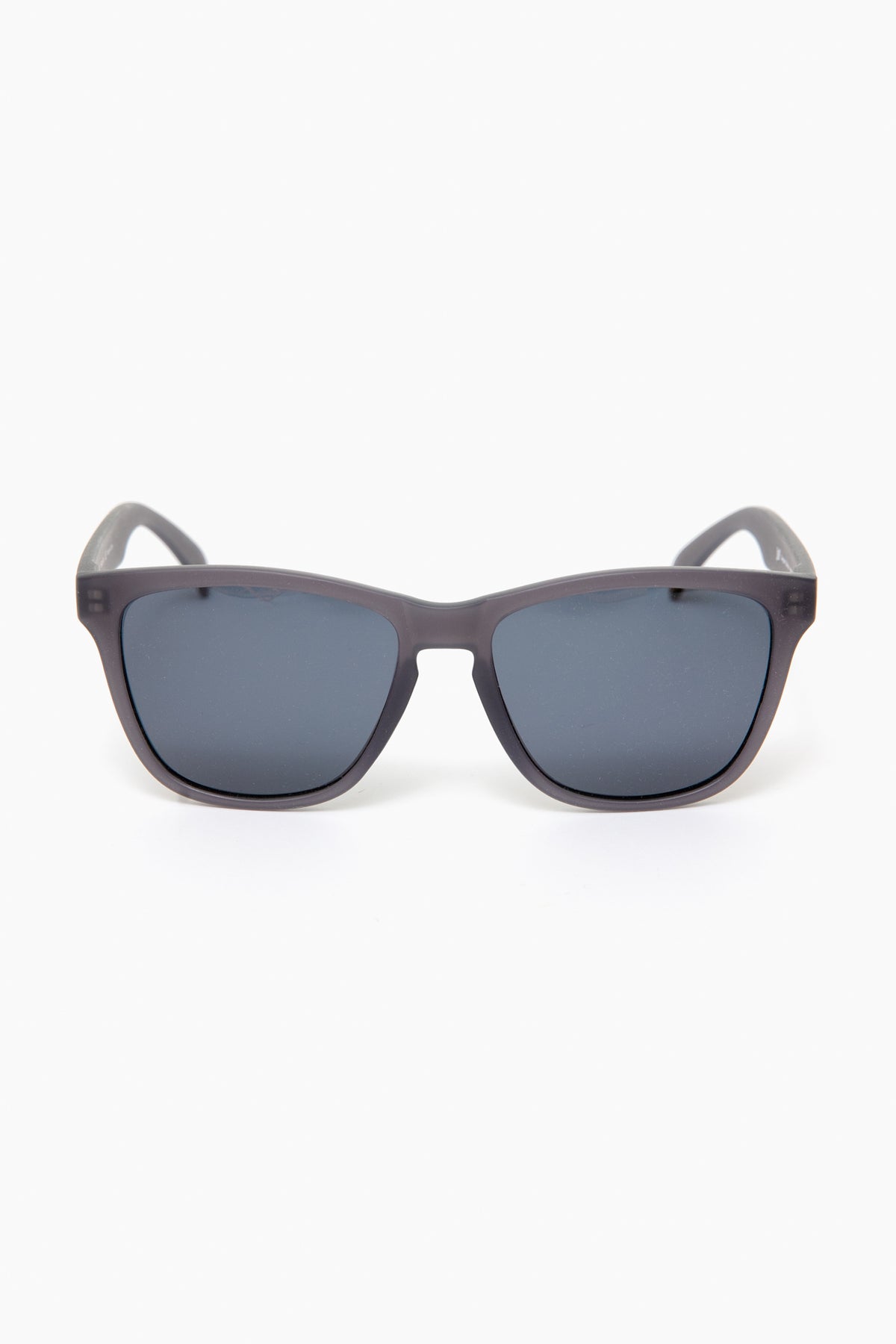 Sunski black rectangular wayfarer sunglasses with dark lenses, designed for a bold, modern look.