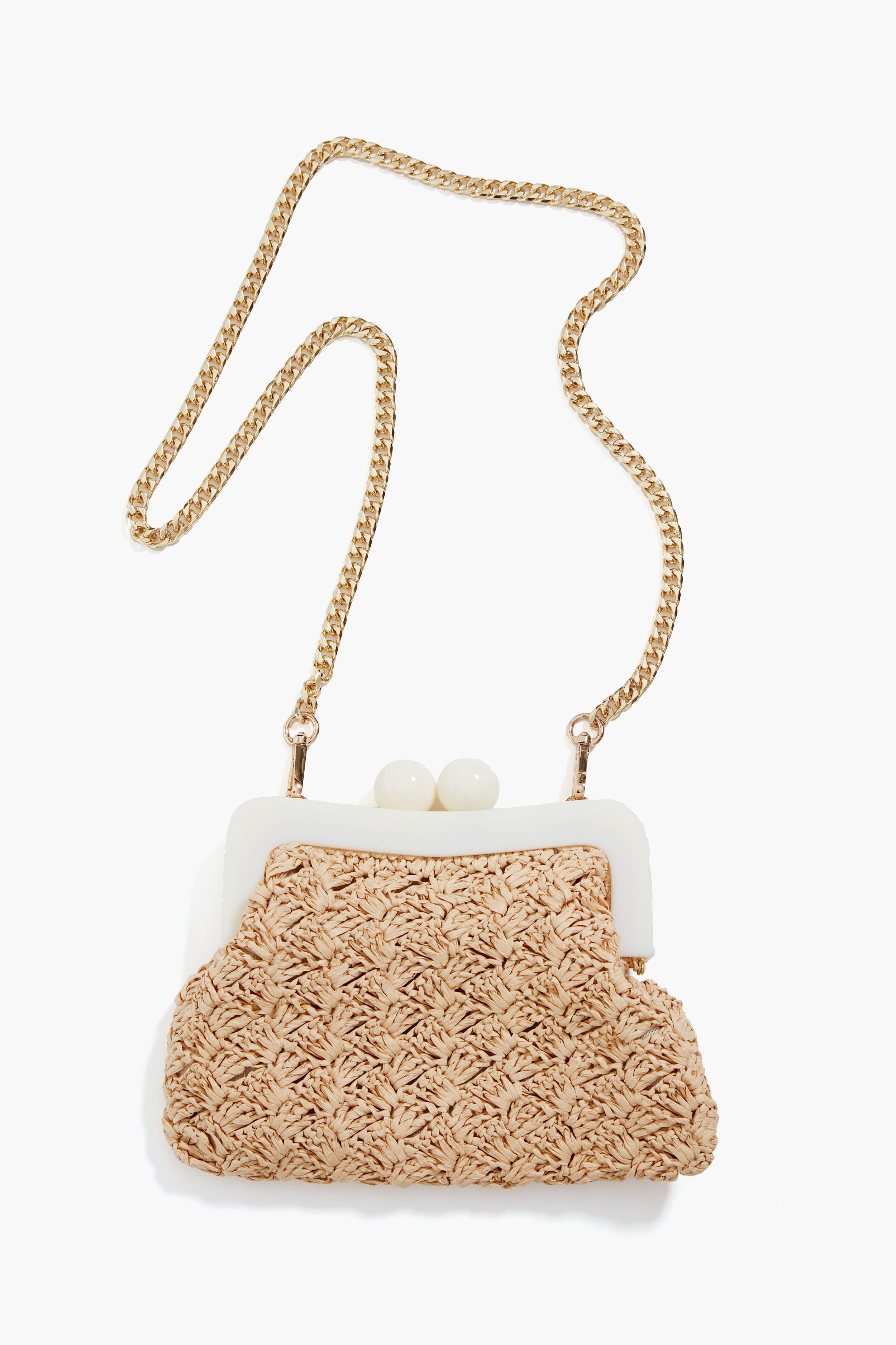 Natural Mina Clutch