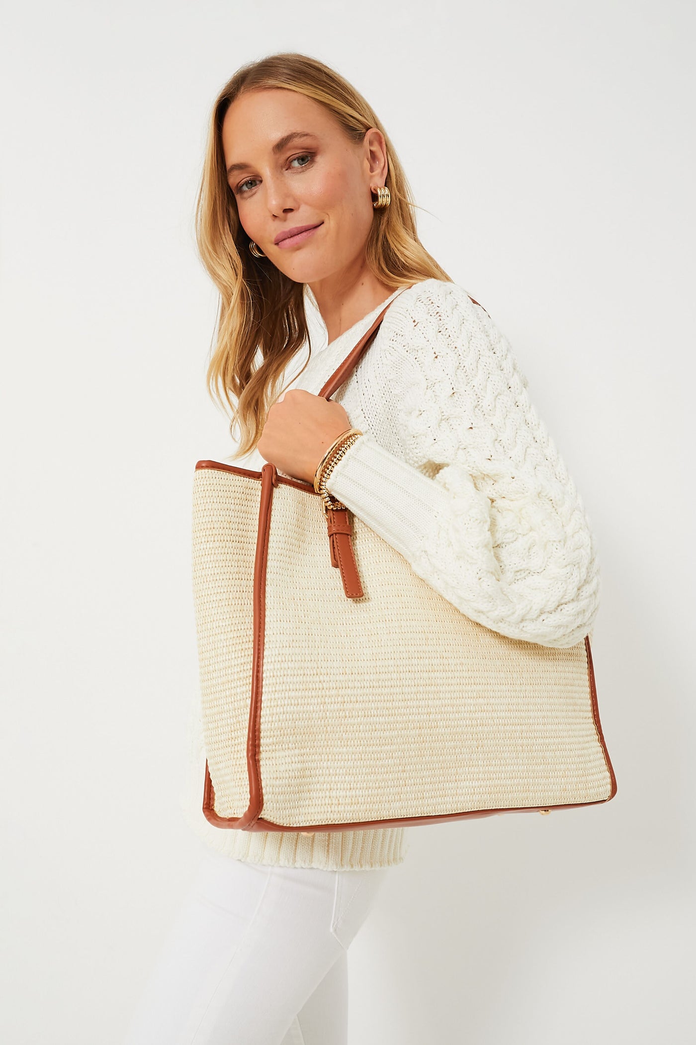 Natural Tan Brixley Tote