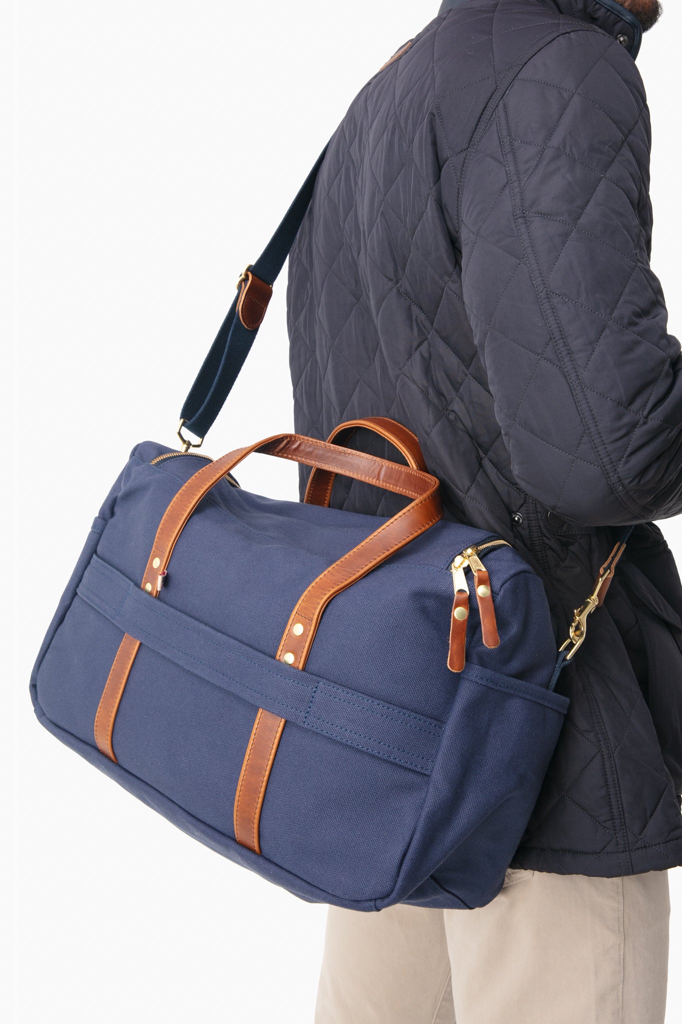 Navy Canvas Heritage Commuter Duffel