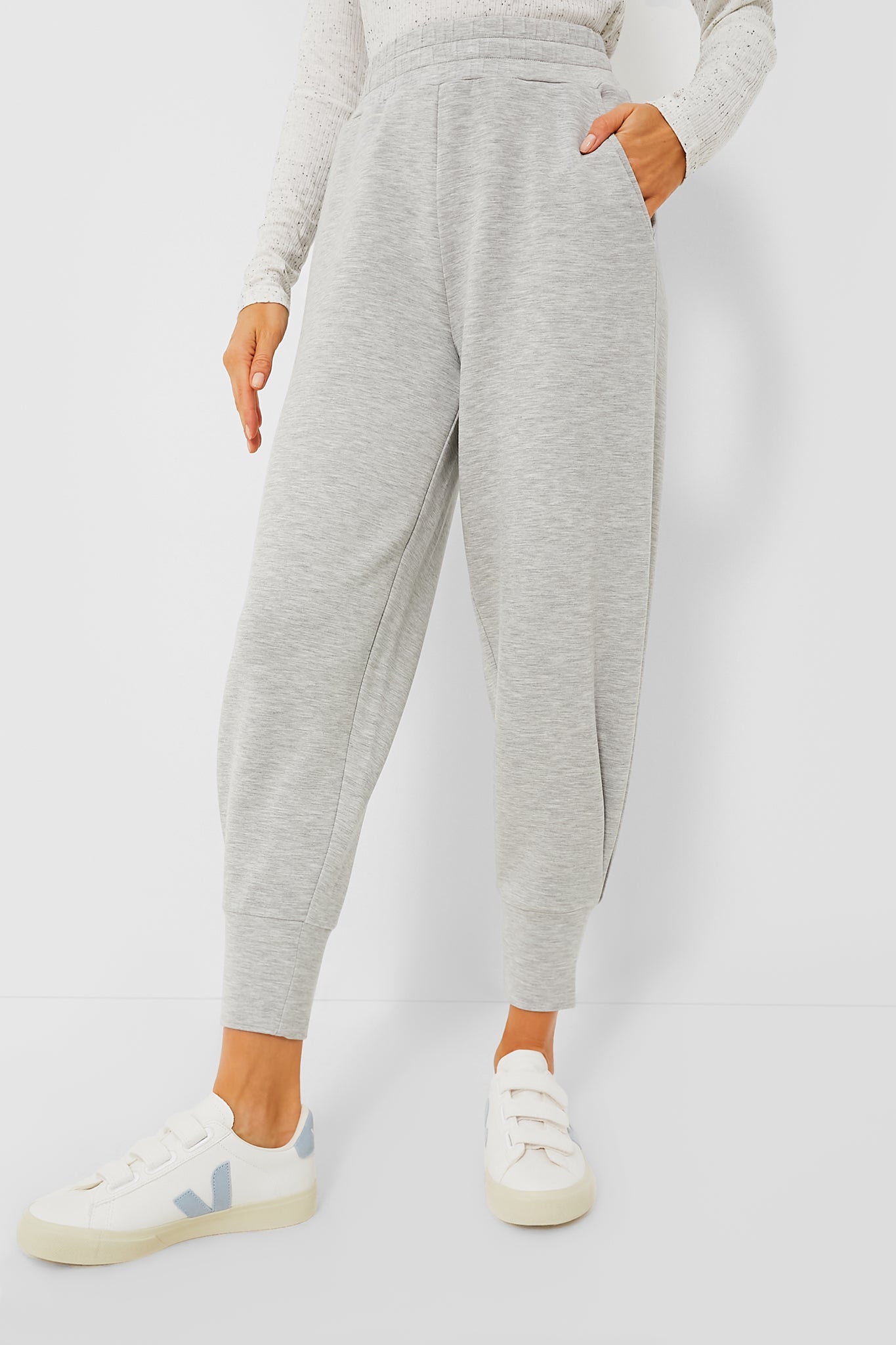 Grey Marl The Relaxed Pant 25