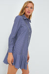Indigo Stripe Callahan Shirt Dress